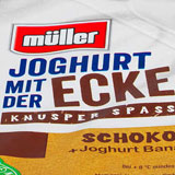 Joghurt mit der Ecke