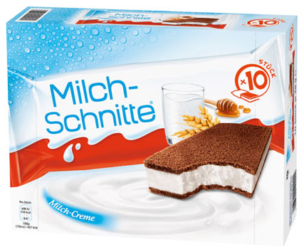 Beim MILCH-SCHNITTE  Marken Produkt sparen