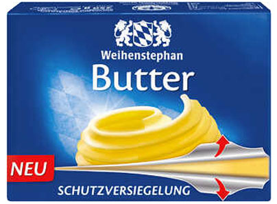 Beim WEIHENSTEPHAN Butter Marken Produkt sparen