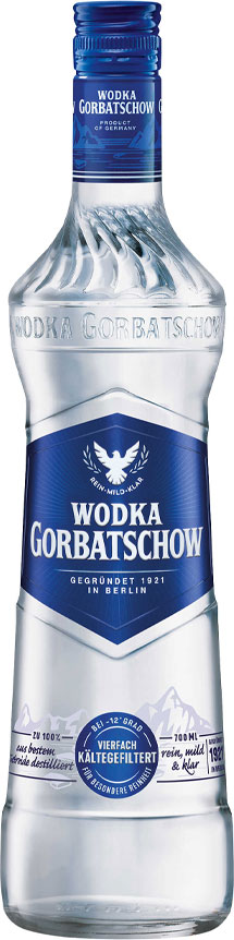 Beim WODKA GORBATSCHOW  Marken Produkt sparen
