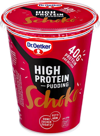 Beim DR. OETKER High Protein Pudding Marken Produkt sparen