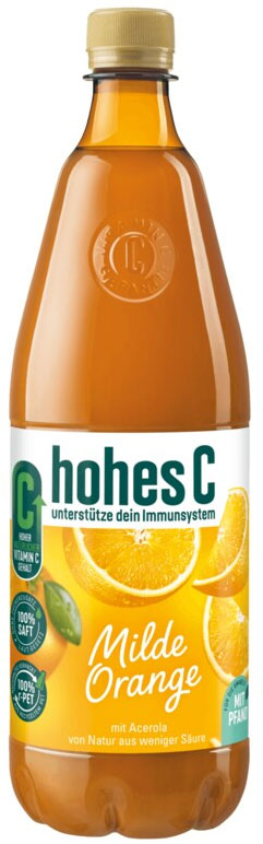 Beim HOHES C Fruchtsaft Marken Produkt sparen