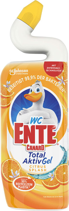Beim WC-ENTE Total Aktiv Gel Marken Produkt sparen