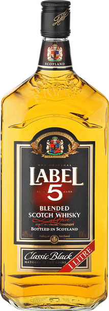 Beim LABEL 5 Blended Scotch Whisky Marken Produkt sparen