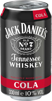 Beim JACK DANIEL'S Alkoholisches Mixgetränk Marken Produkt sparen