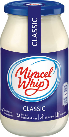 Beim KRAFT Miracel Whip Marken Produkt sparen